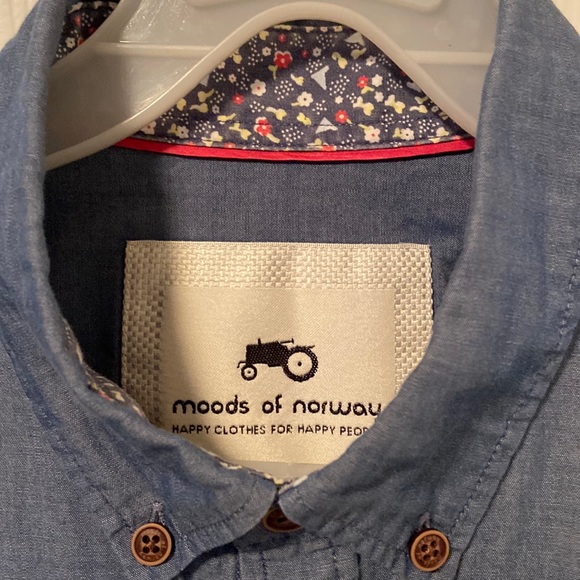 Moods of Norway Men’s short sleeve button down. - Picture 2 of 7